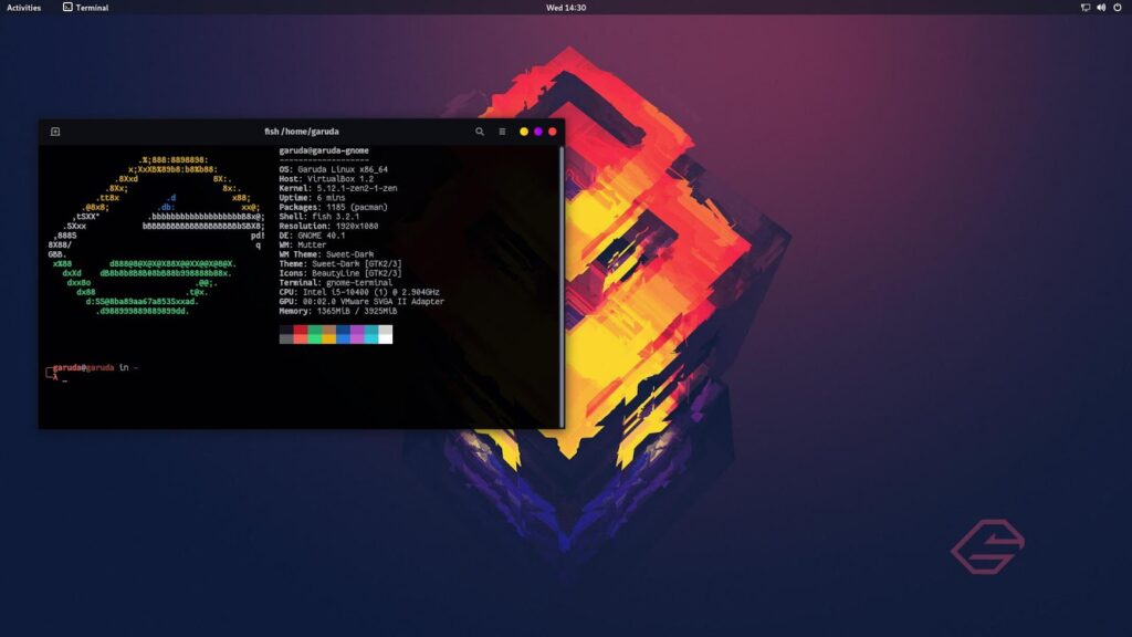 Garuda Linux Terminal