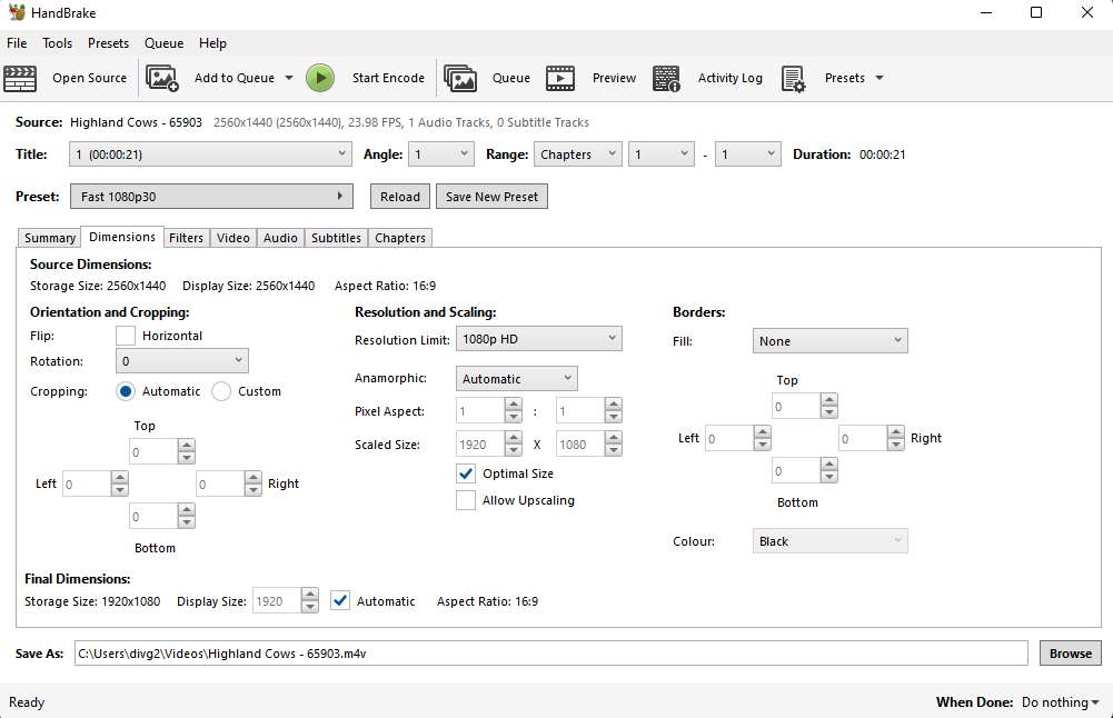 handbrake software cost